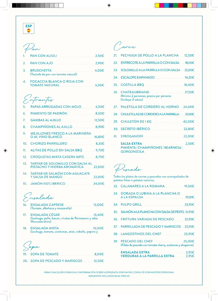 Menu_Ciao Beach_Puerto Rico_image_1