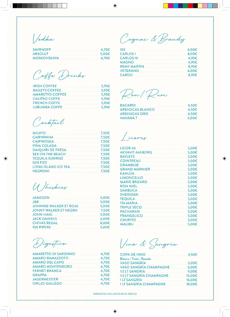 Menu_Ciao Beach_Puerto Rico_image_3