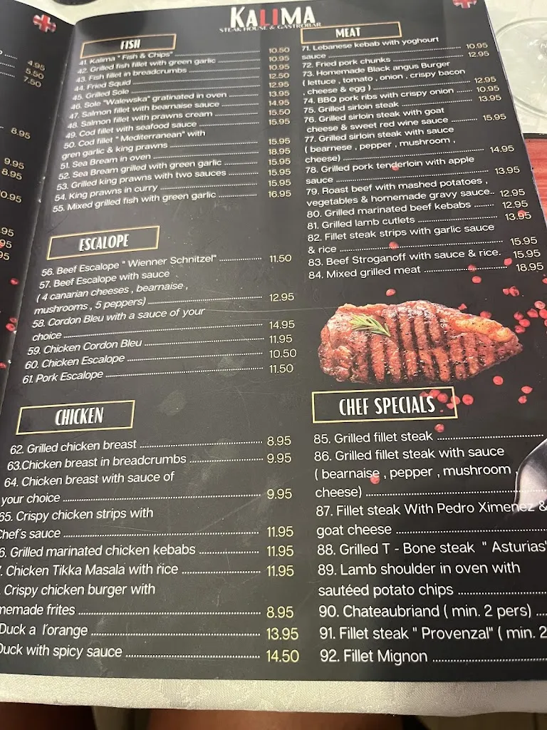 Menu_RESTAURANTE KALIMA_Puerto Rico_image_1