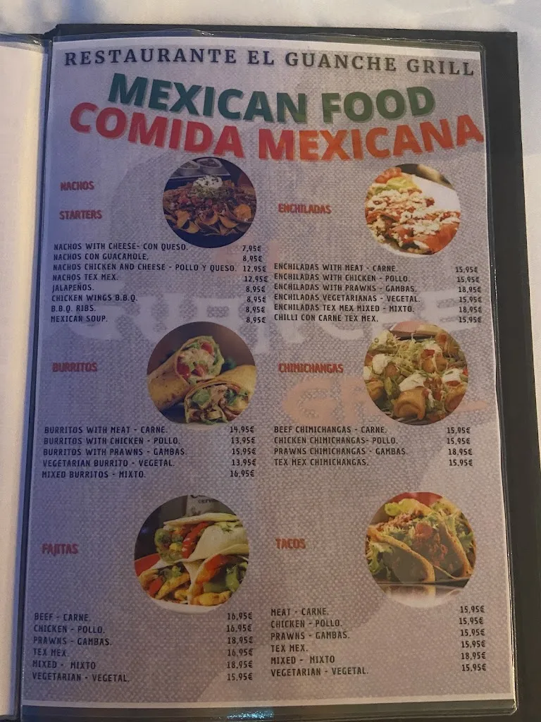 Menu_El Guanche Grill_Puerto Rico_image_2