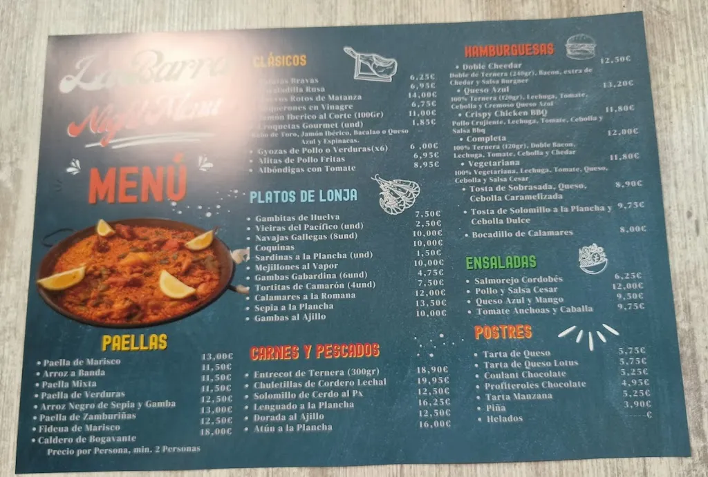 Menu_La Barra - Arroces, Tapas y Raciones_Finestrat_image_3