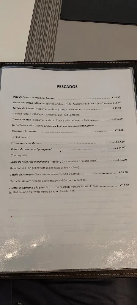Menu_Pizzorante MangiaRè_Finestrat_image_4