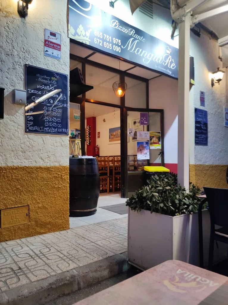 Pizzorante MangiaRè restaurant in Finestrat