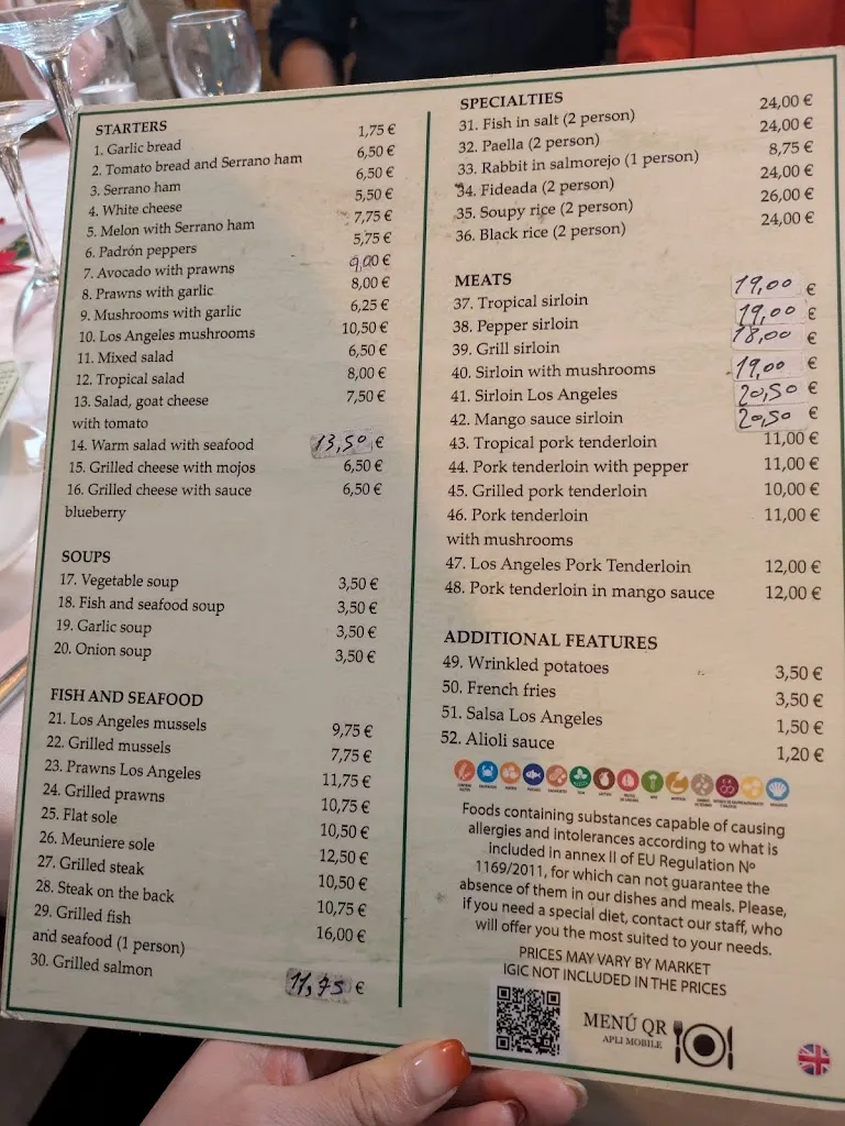 Menu_Restaurante Los Ángeles_Sauzal_image_1