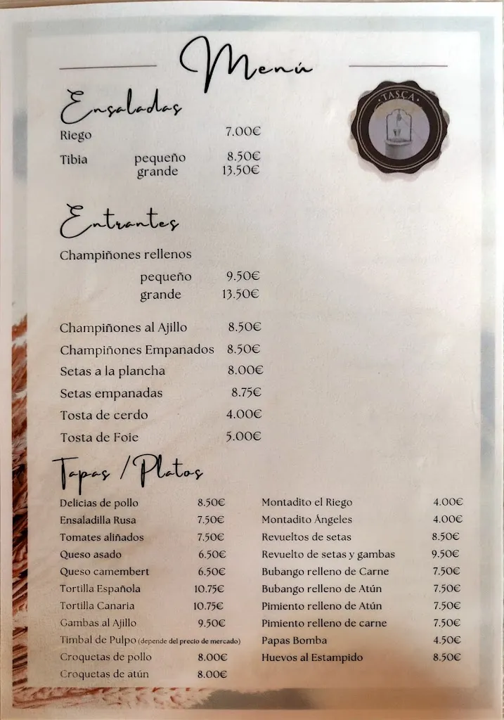 Menu_Tasca El Riego_Sauzal_image_3