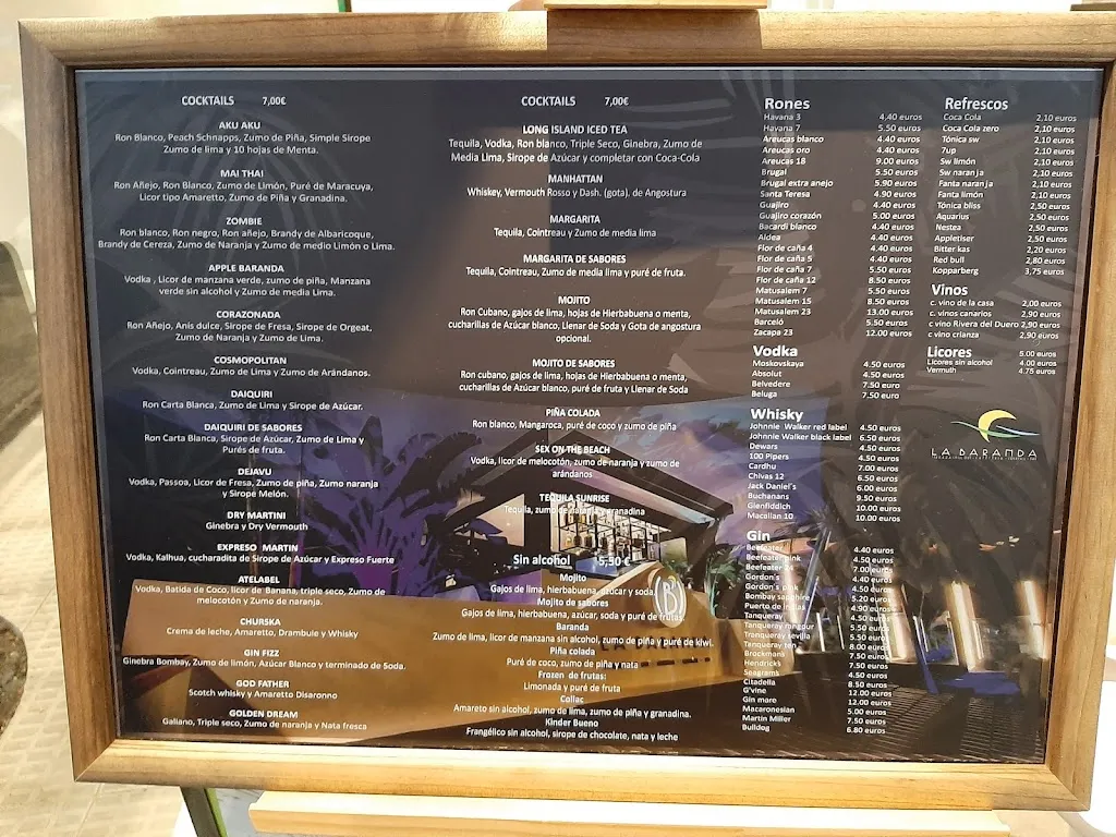 Menu_La Baranda brunch_Sauzal_image_1