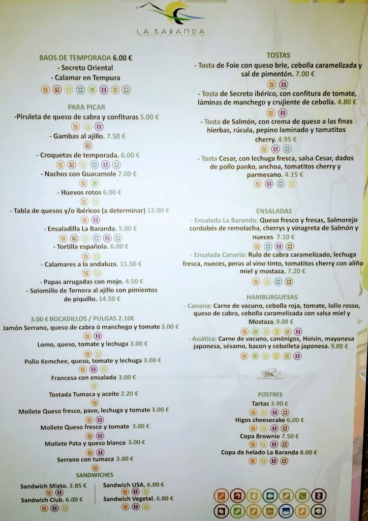Menu_La Baranda brunch_Sauzal_image_2