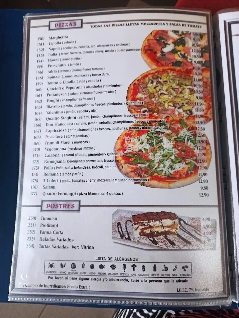 Menu_PIZZERIA DON FRANCESCO_Sauzal_image_1