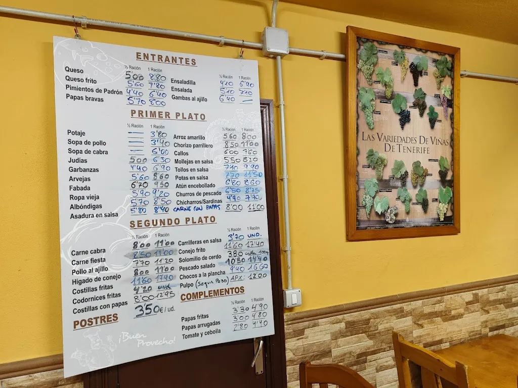 Menu_Bodegon Los Muchachos_Sauzal_image_2