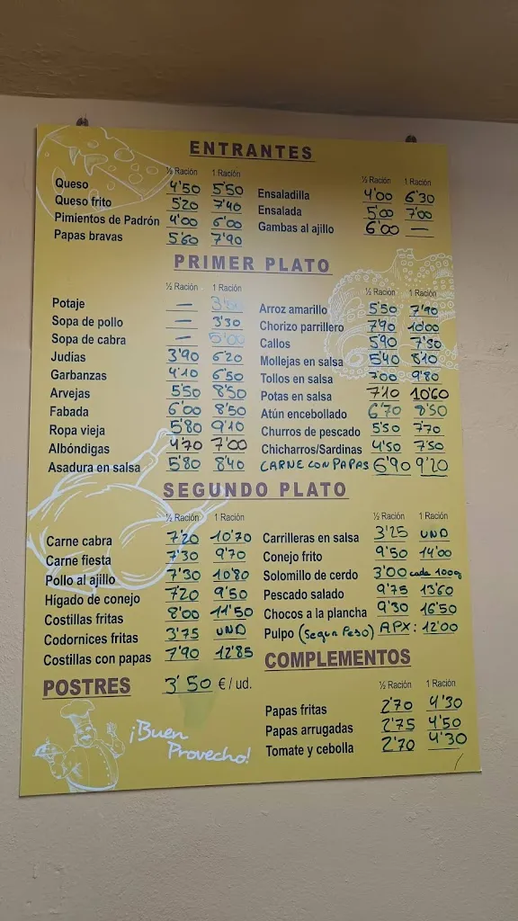 Menu_Bodegon Los Muchachos_Sauzal_image_3