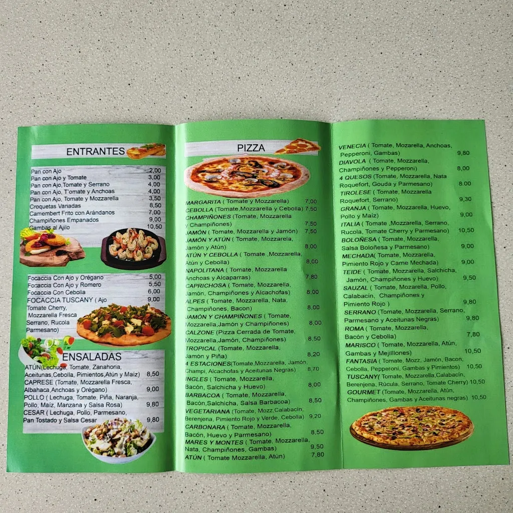 Menu_Bar Tuscany Pizzeria_Sauzal_image_1