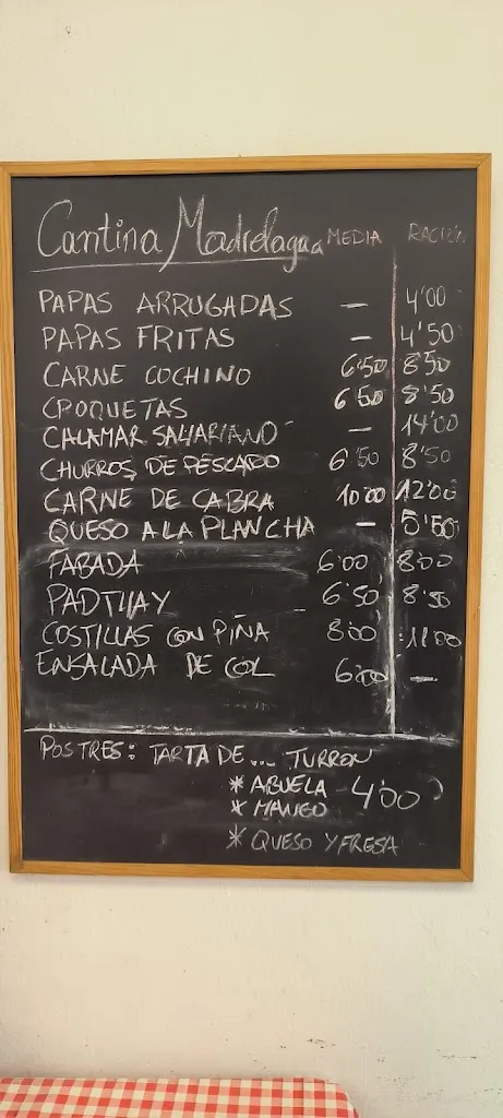 Menu_Madrelagua Neighborhood Association_Valleseco_image_4