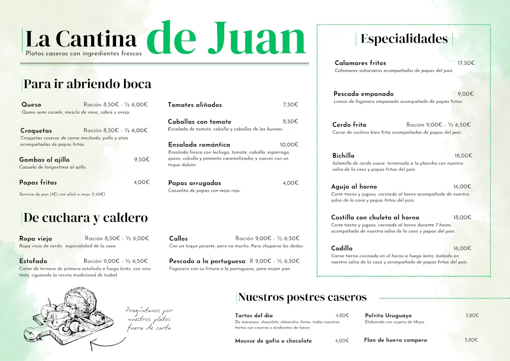 Menu_La Cantina de Juan - AAVV Valsendero_Valleseco_image_1