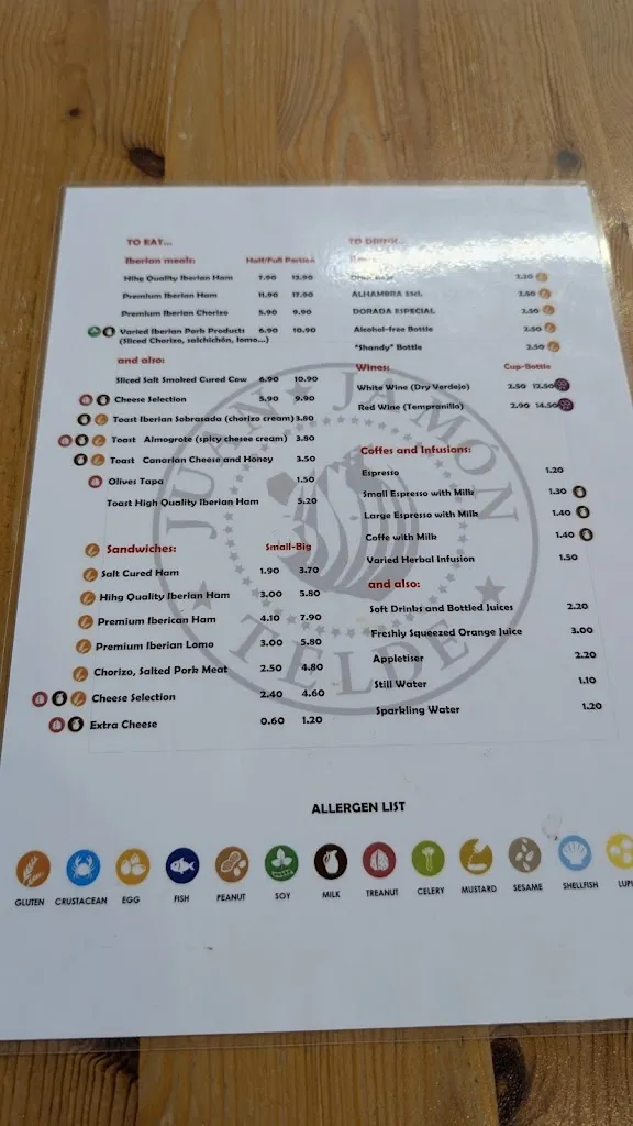 Menu_Juan Jamón San Juan_Telde_image_1