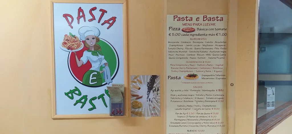 Menu_PASTA E BASTA_Telde_image_2