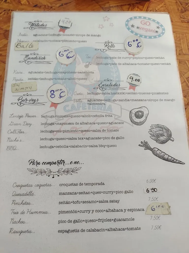 Menu_Cafeteria La Lola_Telde_image_4