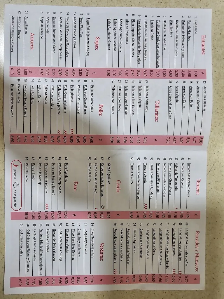 Menu_Casa Restaurante Lin S.L._Telde_image_2