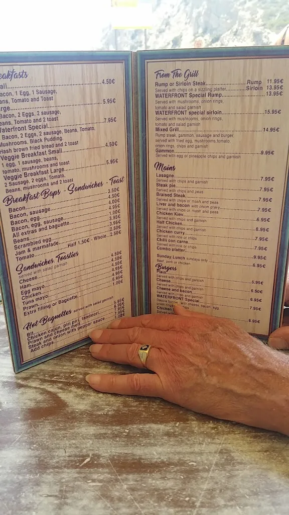 Menu_Waterfront bar and restaurant_Finestrat_image_1