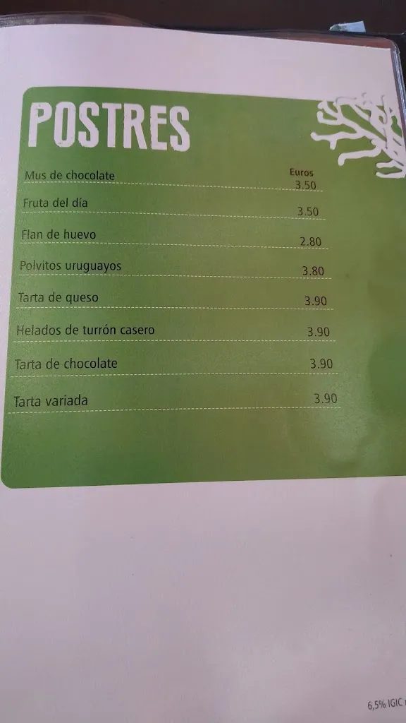 Menu_Restaurante Los Corales_Telde_image_4