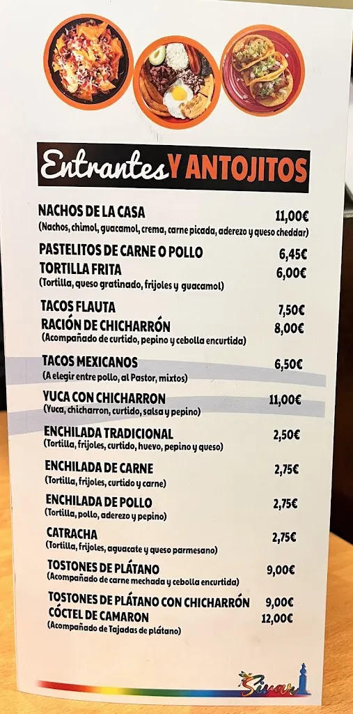 Menu_Pupuseria bar restaurante Sivar_Acebedo_image_1