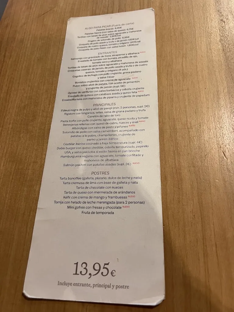 Menu_Saona Balboa_Balboa_image_1