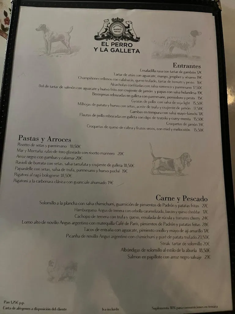 Menu_El Perro y la Galleta - Restaurante en Juan Bravo_Balboa_image_3