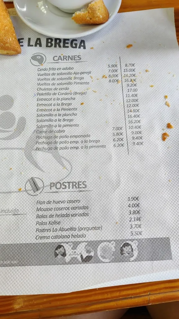 Menu_Bar Restaurante La Brega_Vega de San Mateo_image_2