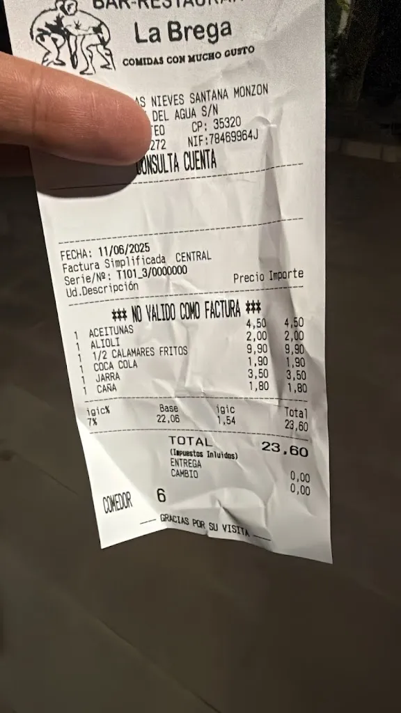 Michal Turák_Bar Restaurante La Brega_Vega de San Mateo_review