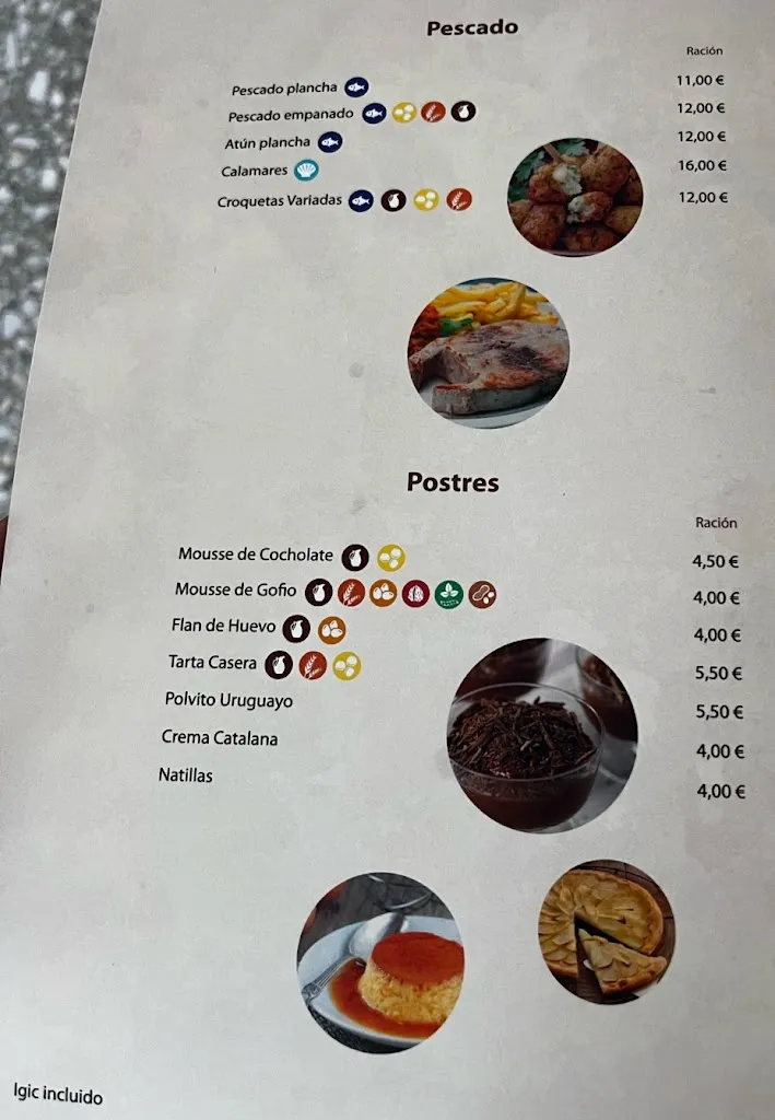 Menu_Bar restaurante perera_Vega de San Mateo_image_4