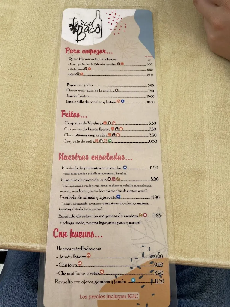 Menu_Tasca Baco_Vega de San Mateo_image_3