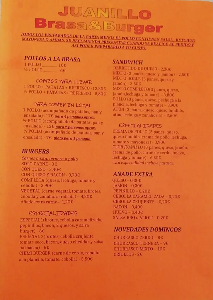Menu_Juanillo Brasa&Burger_Arteixo_immagine_2