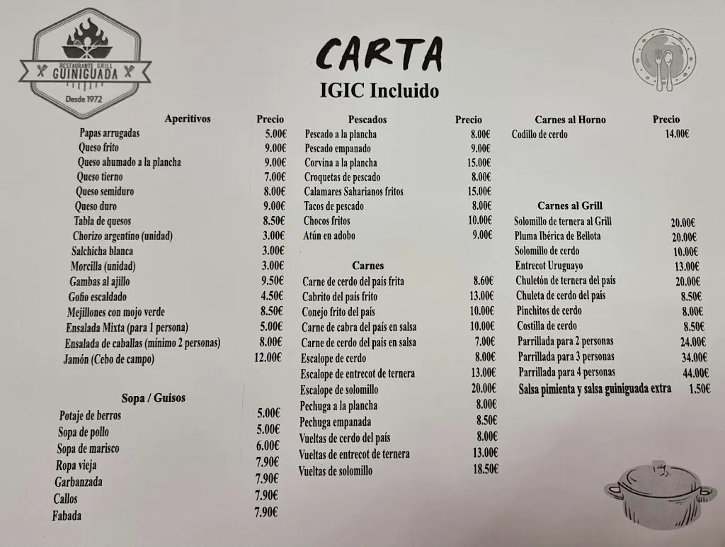 Menu_Restaurante Grill Guiniguada_Vega de San Mateo_image_2