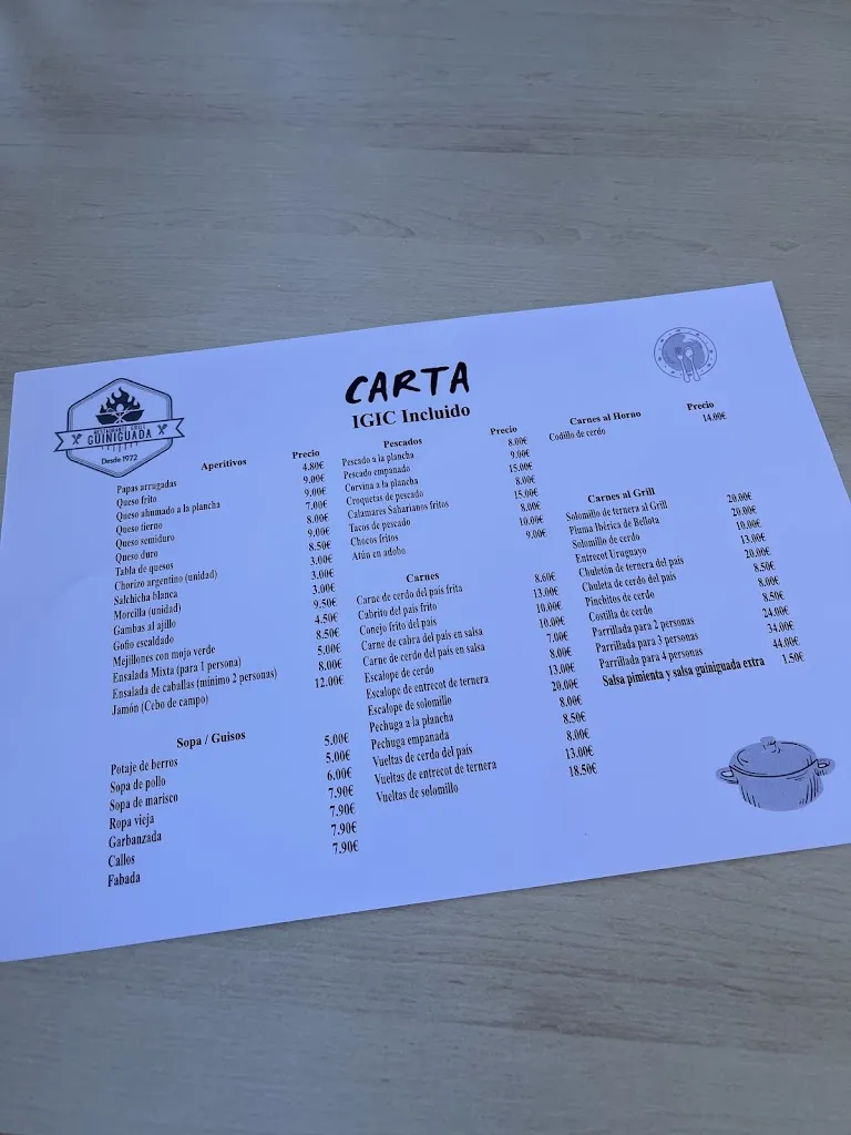 Menu_Restaurante Grill Guiniguada_Vega de San Mateo_image_3