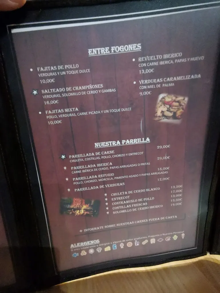 Menu_Taberna el refugio_Vecindario_image_1