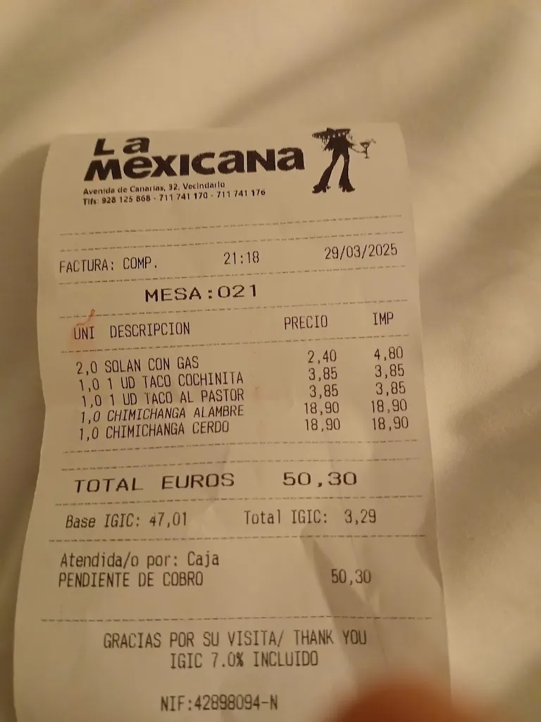 Stephanie McGowan_Restaurante La Mexicana_Vecindario_review