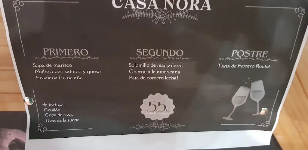 Menu_Grill Restaurant Casa Nora_Vecindario_image_1