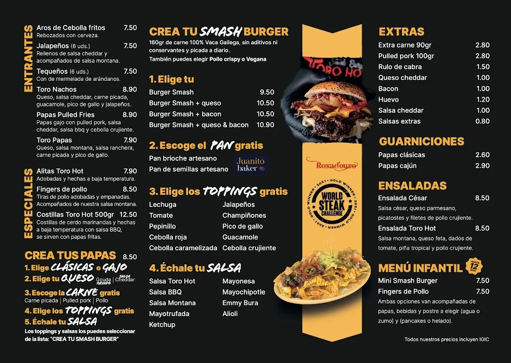 Menu_Toro Hot Vecindario_Vecindario_image_1