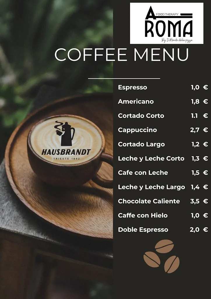 Menu_A Roma Il Mondo De La Pizza_Vecindario_image_1