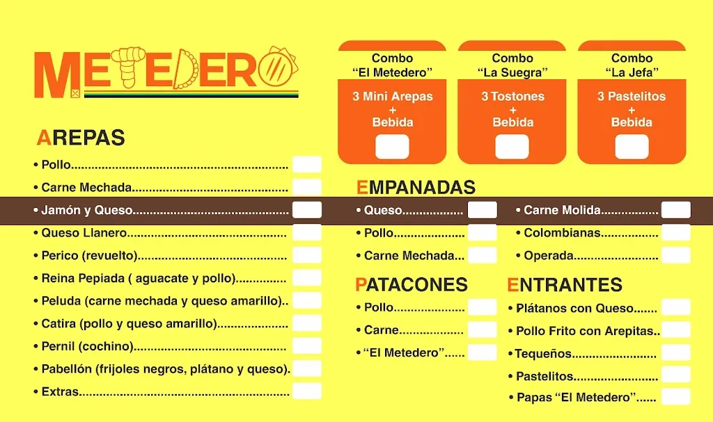 Menu_Restaurante El Metedero_Vecindario_image_1