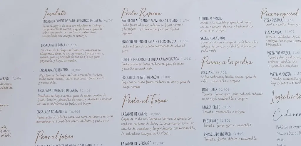 DD_Lucciano La Trattoria - Centro Comercial_Finestrat_review