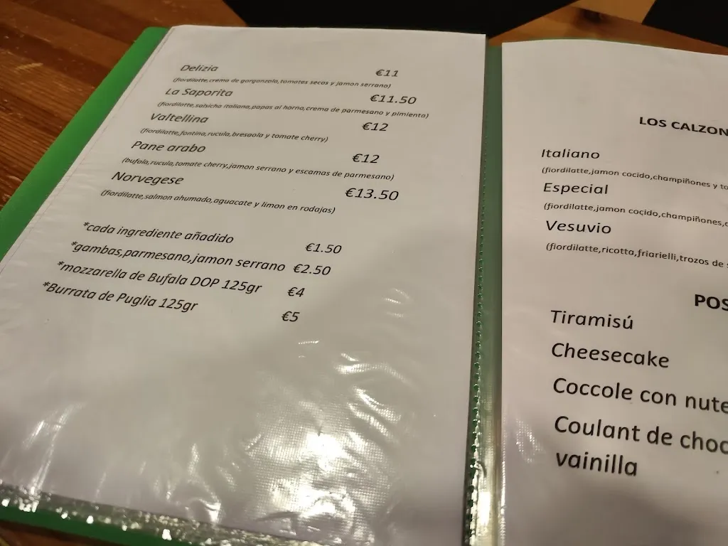 Menu_L’ Oasi della Pizza_Vecindario_image_1