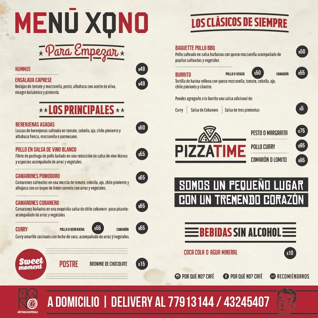 Menu_Por Qué No? Cafe_Antigua La_image_2