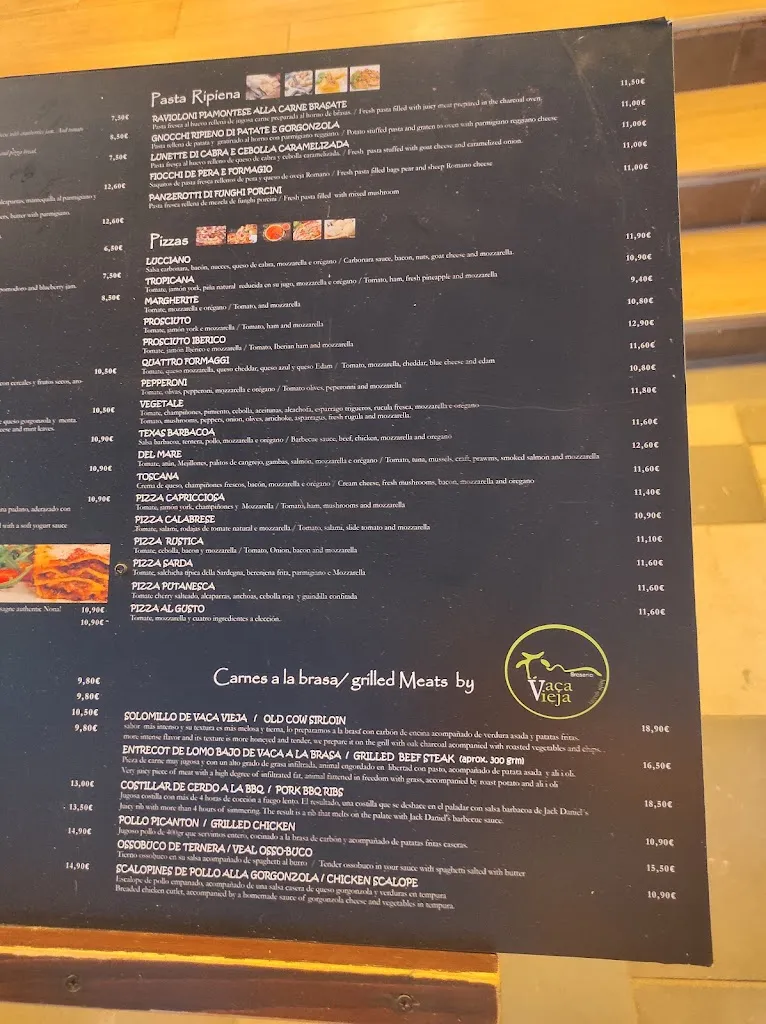 Menu_Lucciano La Trattoria - Platja de Finestrat_Finestrat_image_3