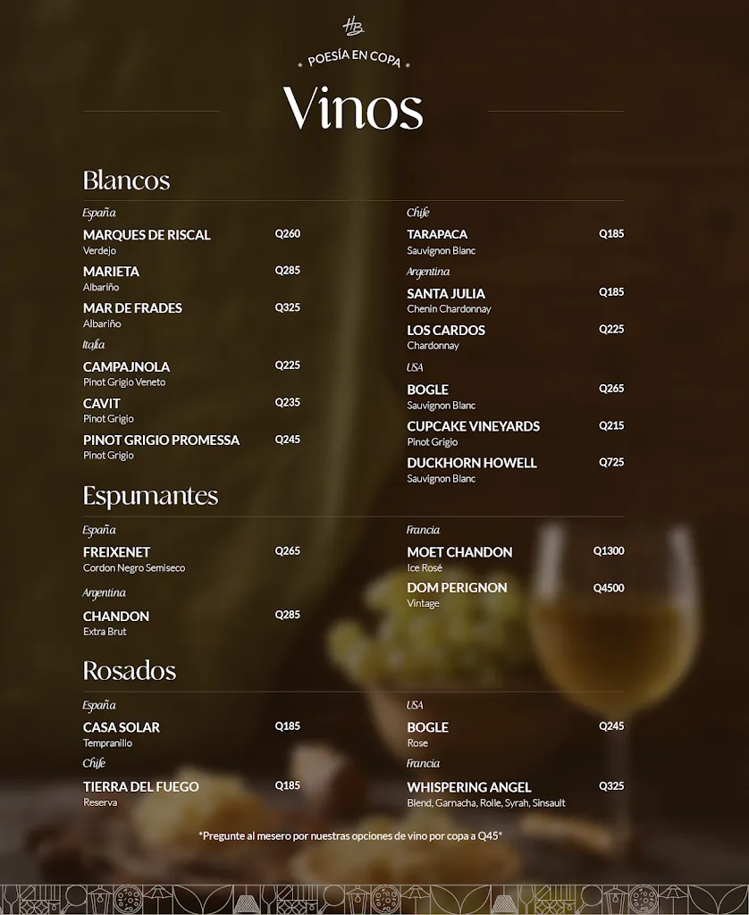 Menu_Hector's Bistro_Antigua La_image_4