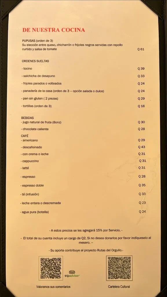 Menu_El Tenedor_Antigua La_image_1