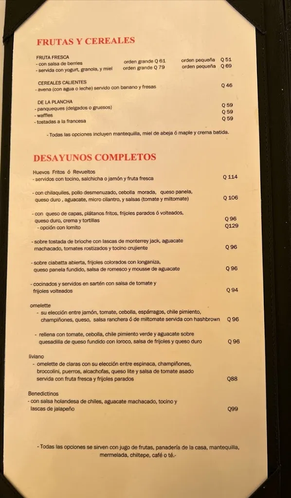 Menu_El Tenedor_Antigua La_image_3