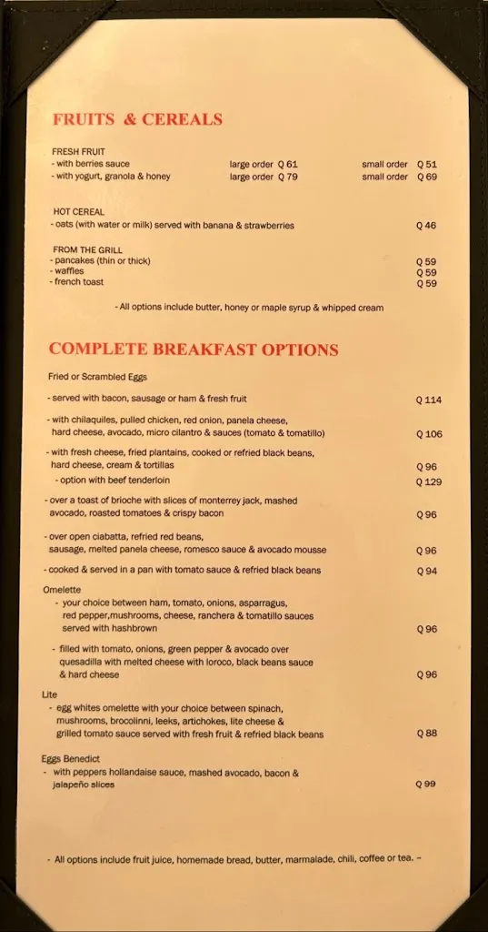 Menu_El Tenedor_Antigua La_image_4