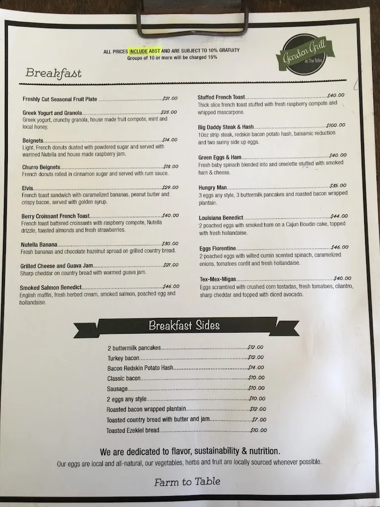 Menu_Garden Grill_Antigua La_image_3