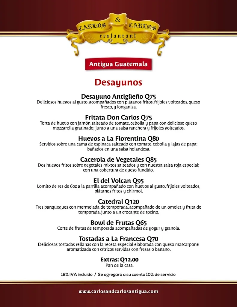 Menu_Carlos & Carlos Antigua_Antigua La_image_2
