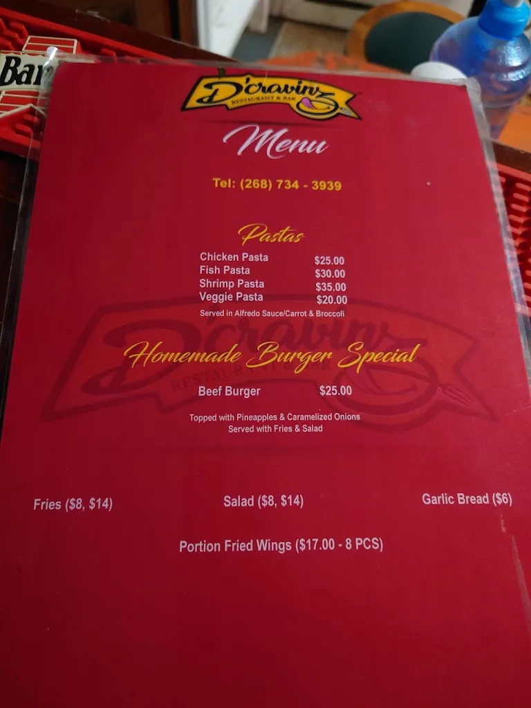 Menu_D'cravinz Restaurant & Bar_Antigua La_image_3